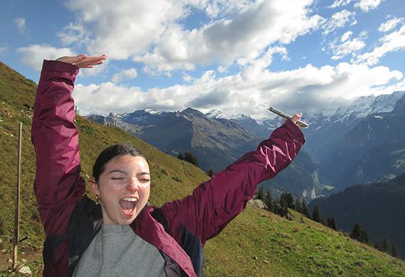 Image of Cira in the Swiss Alps.